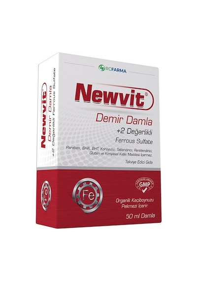 Newvit Demir Damla 50 Ml