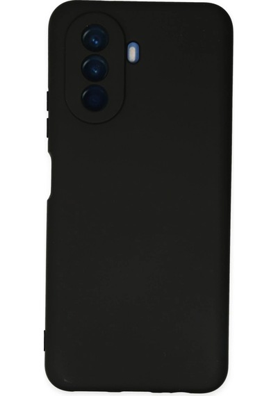 Gld-spt- Newface Huawei Nova Y70 Kılıf Nano İçi Kadife Silikon - Siyah