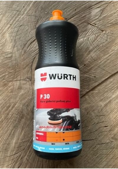 Würth P30 İz  Cila Pasta Cila Boya Koruma Pasta Cilası 1000gr