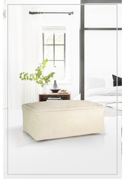 Vedsey 5'li Set Krem 50x25x20 Cm Hurç Krem