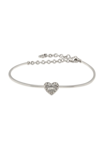 0,12 Ct Kalp Pırlanta Bileklik