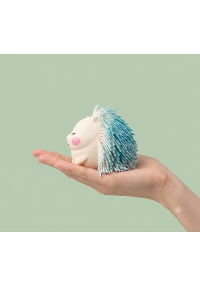 Sevimli Kirpi Squishy Renkli Yumuşak Stres Atıcı Squishy - 1 Adet
