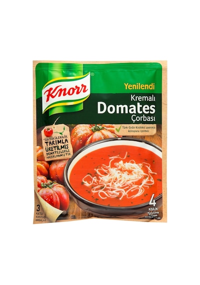 Knorr Kremalı Domates Hazır Çorba 12x65 G Pratik Çorba 2'li Ekonomik Paket - 2 Adet Tarı