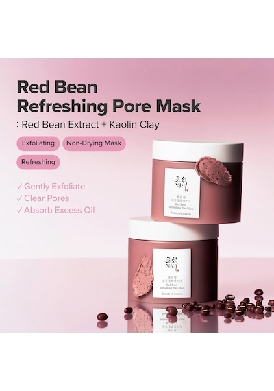 Beauty Of Joseon Red Bean Pore Mask Kırmızı Fasülyeli Gözenek Kil Maskesi 140ml