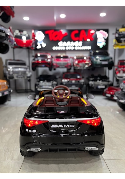 12 Volt Mercedes S600 Metalik Siyah
