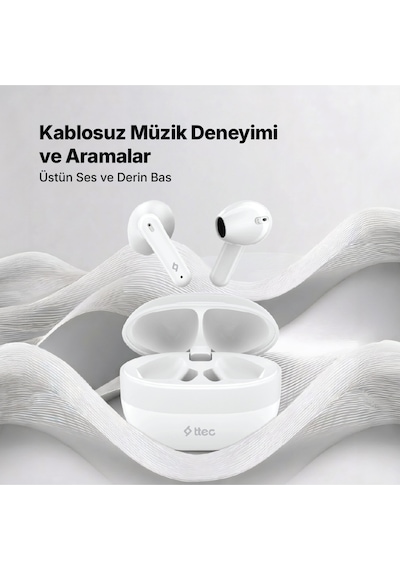 Ttec Airbeat Crisp Bluetooth 6.0 Kulak İçi Kulaklık