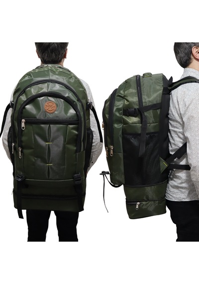 Season Mountaıner Kamp Çantası,büyük Boy,sırt Çantası,sırt Çantası,90 Litre Yeşil