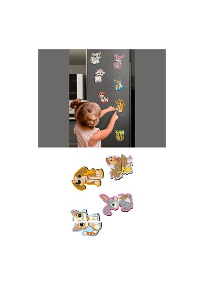 Mıknatıslı Yapbozlar 6'lı Full Seri
