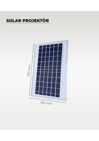 60w Solar Projektör Ip67 Beyaz Işık Su Geçirmez - Dış Mekan 1 Adet 97302477