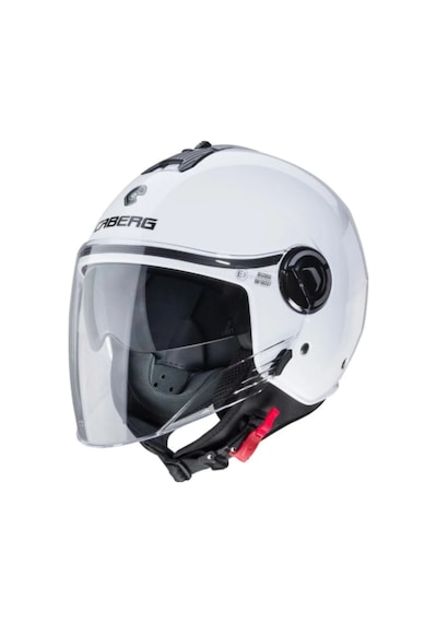 Caberg Riviera V4 Güneş Vizörlü Yarım Açık Motosiklet Kaskı Beyaz