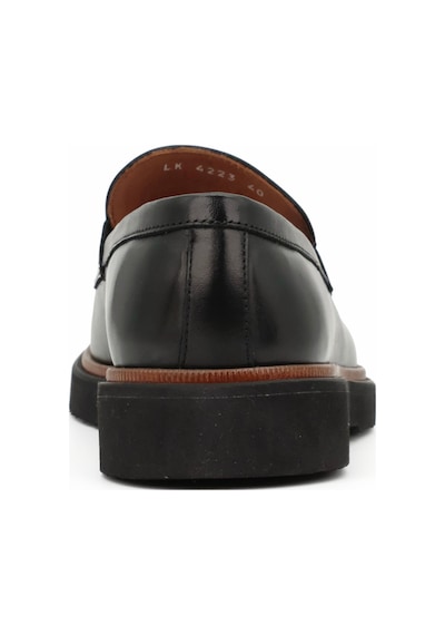 Hakiki Antik Deri Eva Taban Loafer Model Erkek Ayakkabı - Tuna 4223 Siyah