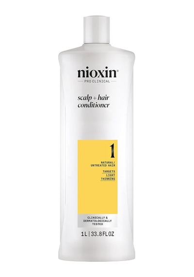 Nioxin System 1 Saç Kremi - İşlem Görmemiş Hafif İnce Saçlar İçin Kalınlaştırıcı Bakım 1000ml