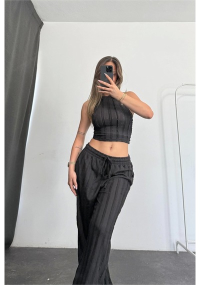 Unika Boutique Olala Takım - Siyah