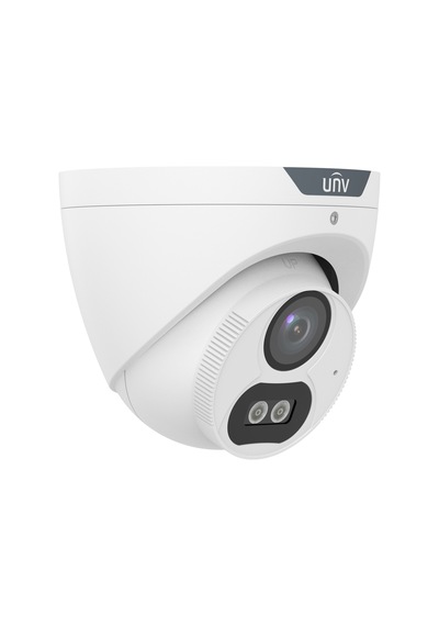 Uniview Uac-t125-af28m-w 1/3 Cmos 5 Mp 2.8mm Colorhunter Dome Tvı/ahd/cvı/cvbs