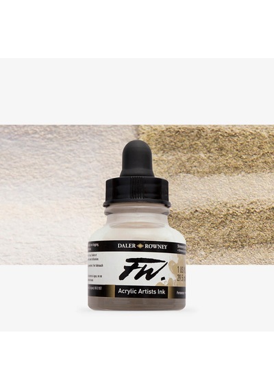 Daler Rowney Fw Ink Akrilik Mürekkep 29.5 Ml Shimmering Gold 709 Diğer