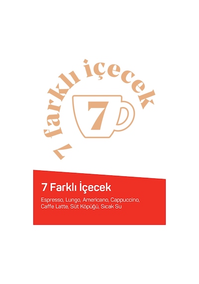 Arzum OK0047 Okka Barista Compact 1400 W Süt Hazneli 15 Bar Basınçlı Otomatik Espresso Makinesi