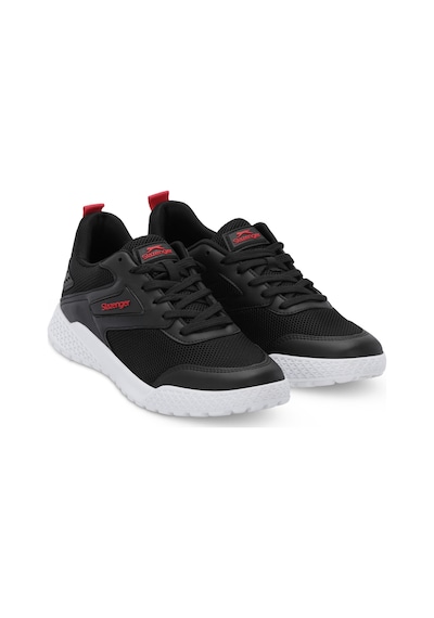 Slazenger TERANCE I Erkek  Siyah / Kırmızı Sneaker