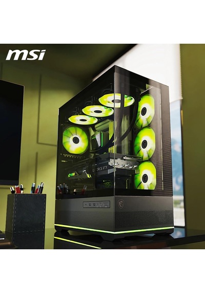 Mag Pano 110r Pz Temperlı Cam 3x120mm 1x120mm Argb Fan Atx Panoramık Gamıng Bılgısayar Kasası