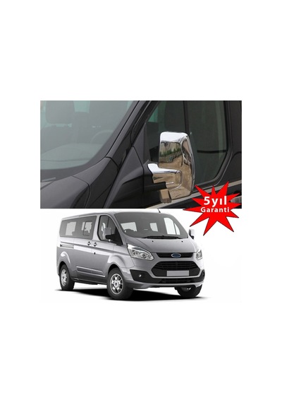 Ford Tourneo Custom Ayna Kapağı Krom Nikelajı 2014 Sonrası