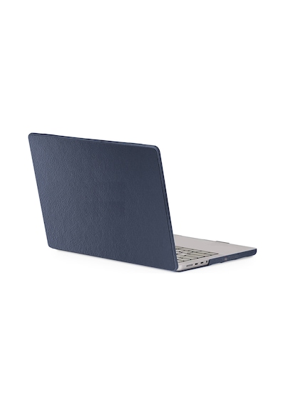 NovStrap Apple Uyumlu MacBook Air M1 Çip A2337 A1932 A2179 13.3" Kılıf Deri Desenli Rubber Mat Kapak