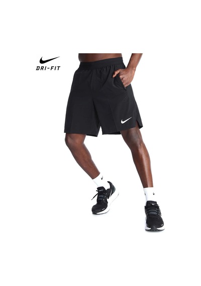 Nike Pro Dri-fit Flex Vent Max Erkek Siyah Antrenman Şort