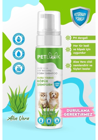 Ayrex Kedi Ve Köpek Köpük Şampuan, 200 Mililitre