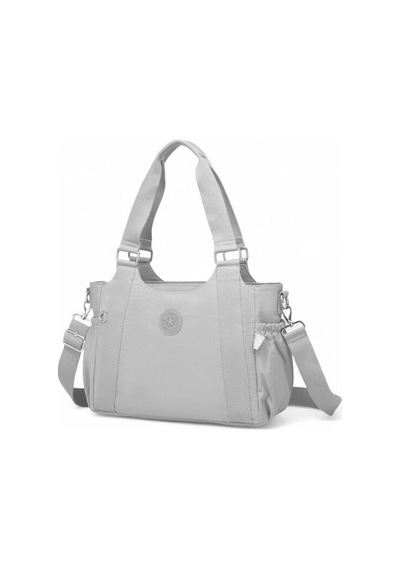 Smart Bags Krinkıl Açık Gri Kadın Omuz Çantası Smb 1163-1 Açık Gri