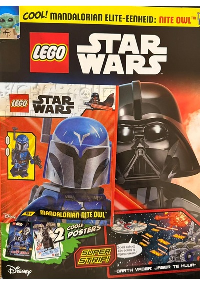 Lego Star Wars Aylık Dergi - Flemenkçe Mandoalorian Figür