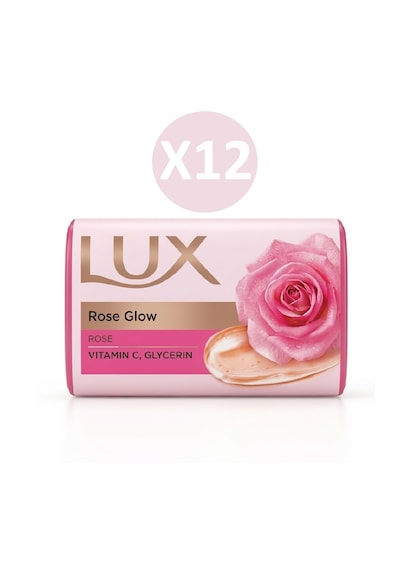 Lux Katı Sabun Rose Glow 100gr X 12 Adet Gül