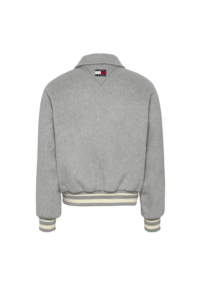 Tommy Hilfiger Tjc Varsıty Jacket, P6n Gri Erkek Ceket