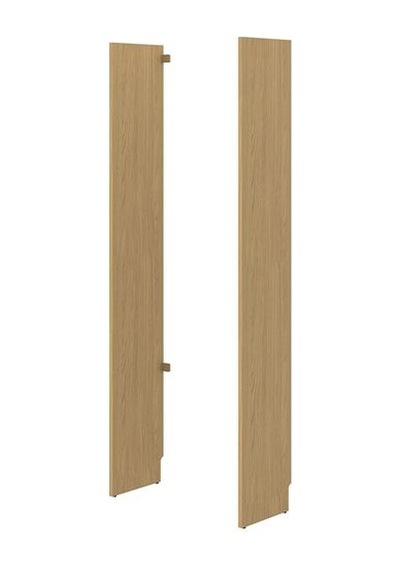 Ikea Lådmakare Yan Ünite, Meşe Görünümlü, 35x212 Cm, Sol Ve Sağ Çok Renkli