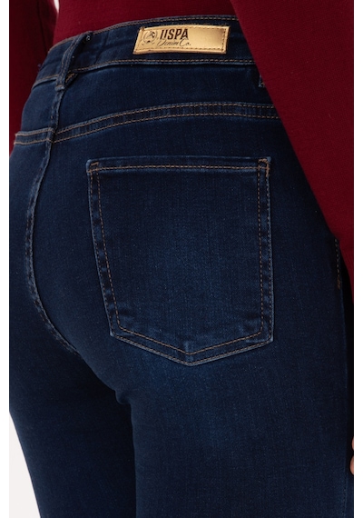 U.S. Polo Assn. Kadın Koyu Mavi Skinny Jean Pantolon 50317626-DN0023
