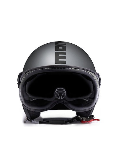 MomoDesign Fgtr Evo Mono Titanium Frost Black Açık Kask