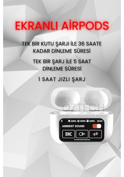 Dokunmatik Ekranlı İphone Ve Android Tüm Telefonlara Uyumlu Bluetooth Kulaklık