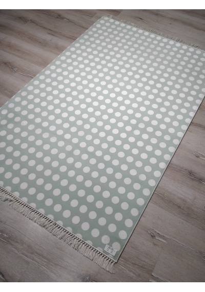 Yamalıhome Bambu Kilim Pt35 Yeşil 120X180 Cm Pratik Halı
