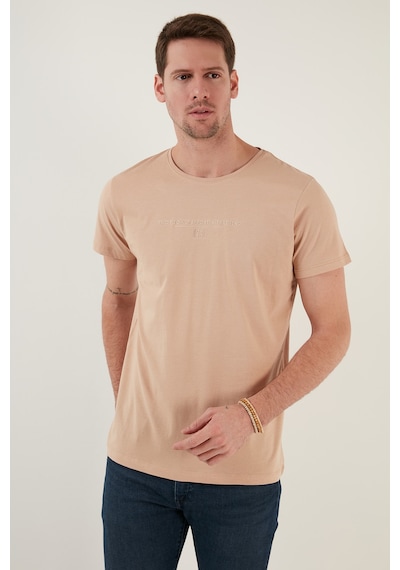 Buratti Erkek T Shirt 541TACTICAL VİZON Vizon