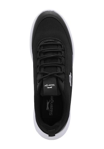 Slazenger EQUINOX I Erkek  Siyah / Beyaz Koşu & Yürüyüş Spor Ayakkabısı