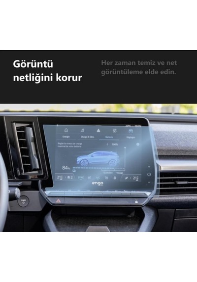 Renault Megane E Tech Multimedya Ekran Koruyucu 9 İnç