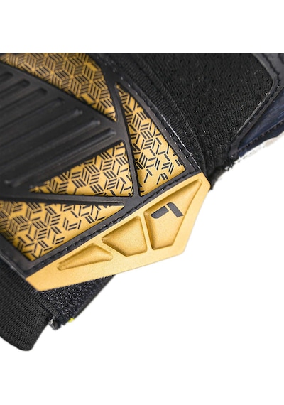 Reusch Attrakt İnfinity Finger Support 5470710 Kemikli Kaleci Eldiveni Sarı - Siyah