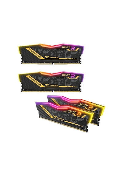 Takım Group T-Force Delta TUF Gaming RGB 16 GB DDR4 3200 Mhz CL16 Ram