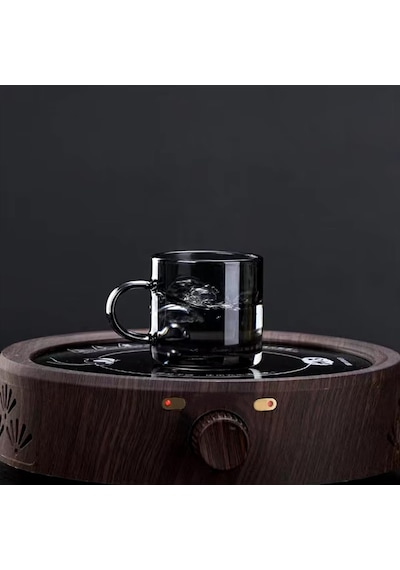 6 Adet 113ml Cam Füme Renk Fincan Espresso Kahve Fincanı Isıya Dayanıklı Çay Seti Çay Fincanı Çok Renkli
