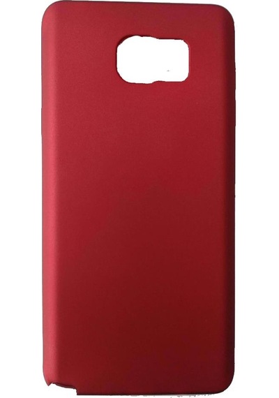 Jopus Galaxy Note 5 İle Uyumlu Soft Oil Silikon Kılıf Kırmızı Js-108 Kırmızı