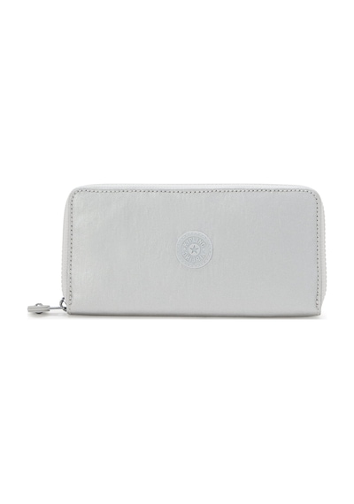 Kipling Kıplıng Money World Büyük Boy Cüzdan Gri New Brıght Met Gri