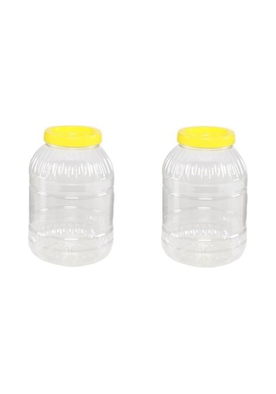 Pet Kavanoz 5 Litre 4 Adet