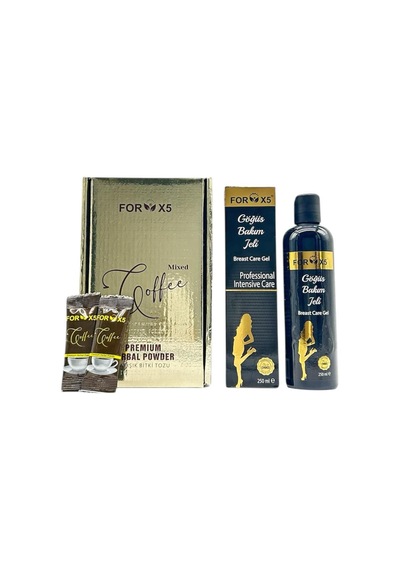 Coffee Bitkisel Kahve Karışımı Toparlayıcı Göğüs Bakım Jeli Filtre