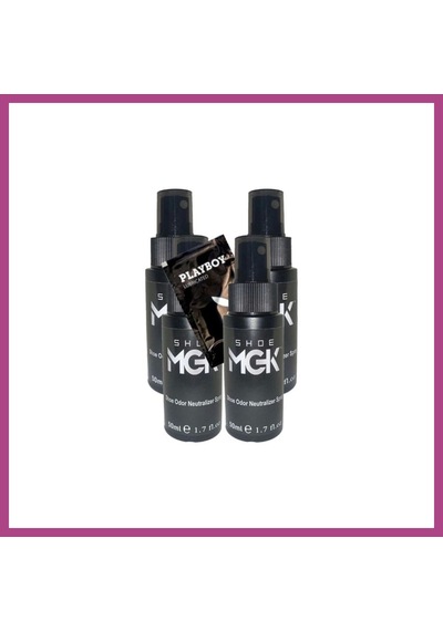 Gees Global Shoe 4 Tane Ayak Kokusu 50 Ml Ölçek Ayakkabılara Bakım Spreyi + Yanında Jel Gbzs