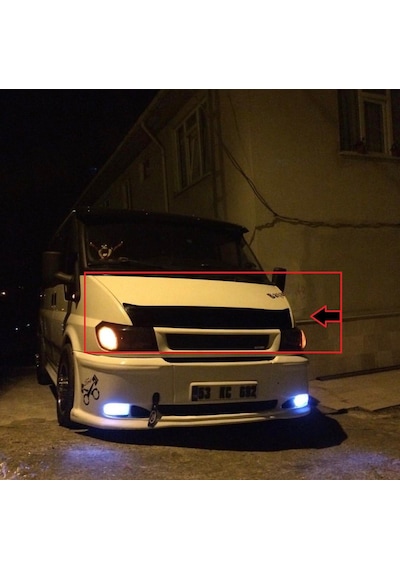 Ford Transit 2002 2006 Kaput Rüzgarlık Koruyucu