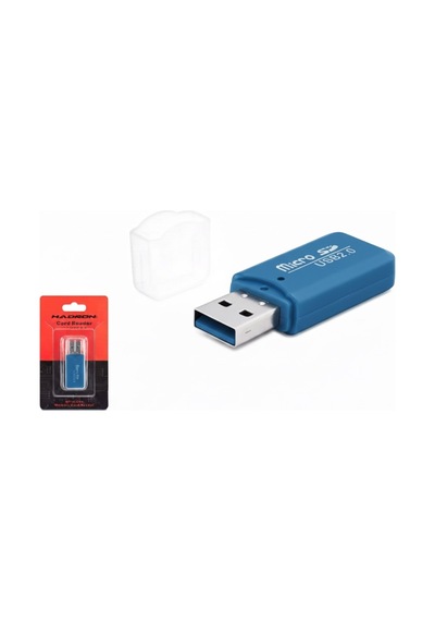 Hadron Hdx7024 Usb Micro Sd Kart Okuyucu Adaptör - Mavi