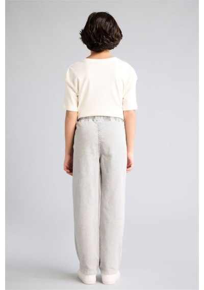Defacto Regular Fıt Düz Paça Jean Pantolon Erkek Çocuk G7594a826spnm55 Gri-nm55