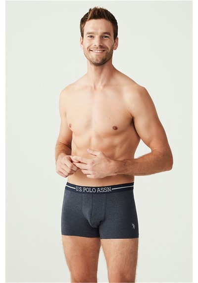 U.S. Polo Assn. U.s Polo Assn. 80306 Erkek 3 Lü Boxer-lacivert Lacivert